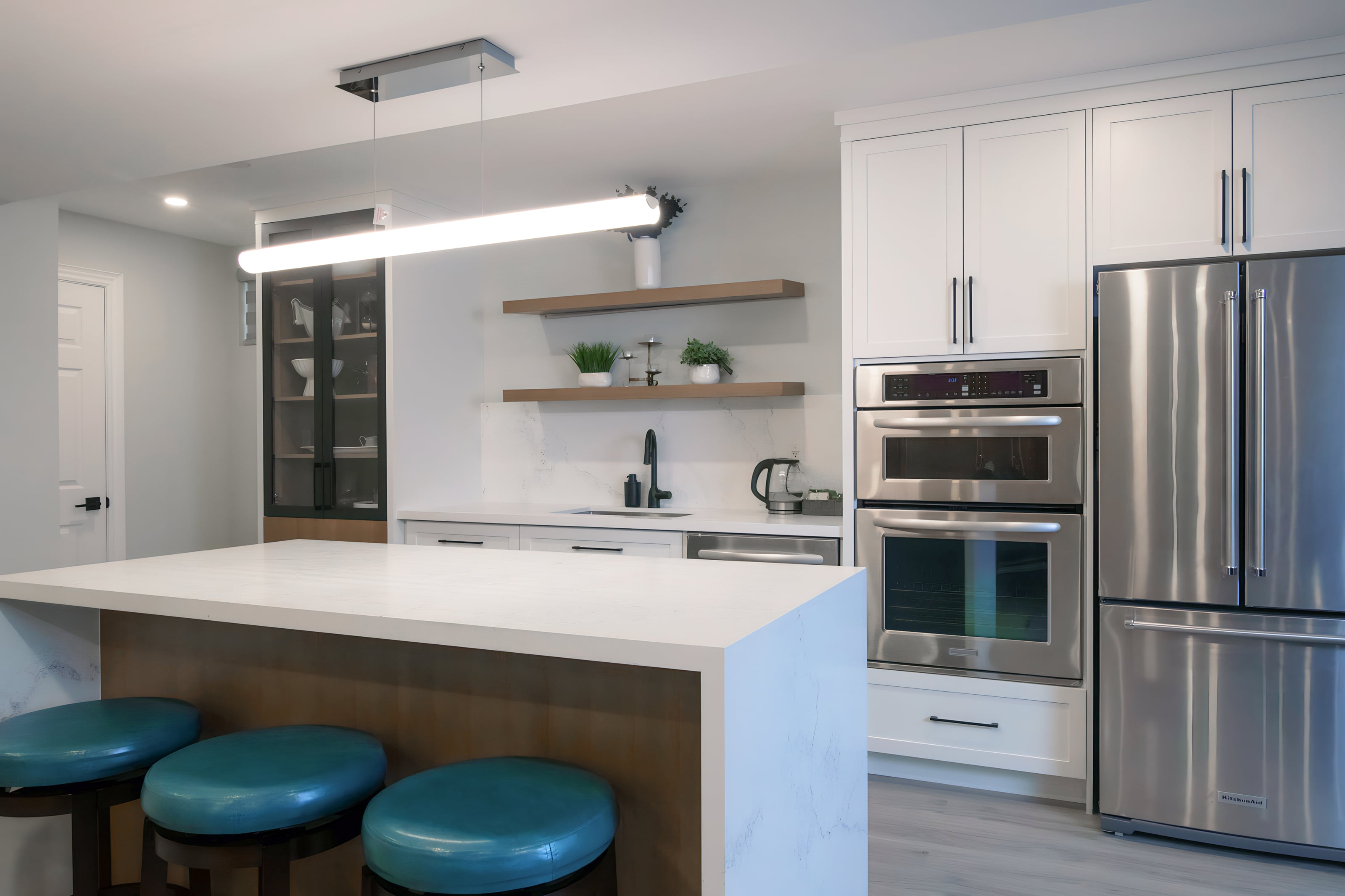 Amarone Basement — Basements interior design in Brampton, ON by Theia Design Studio — photo 10