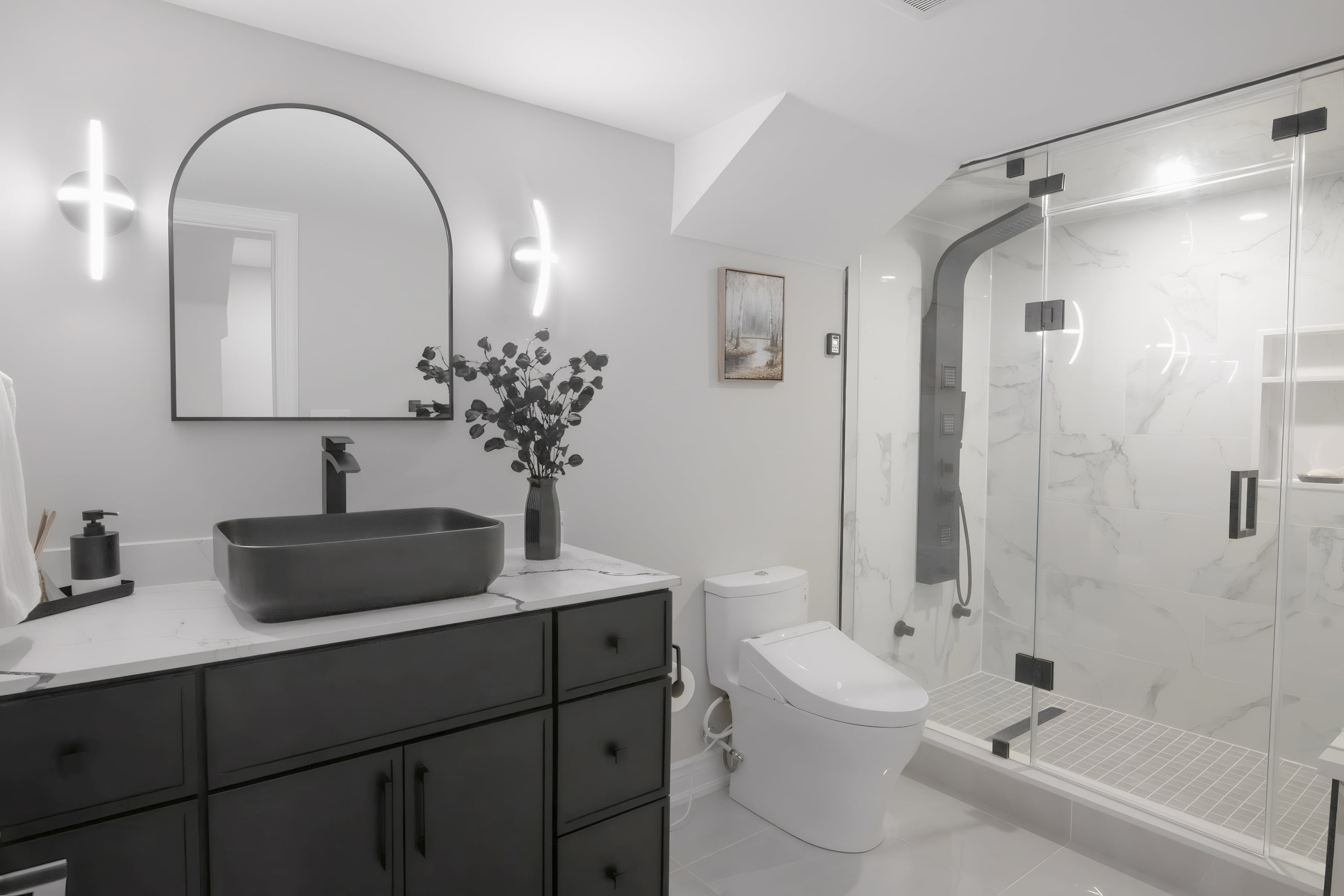 Amarone — Full Renovations interior design in Mississauga, ON by Theia Design Studio — photo 29