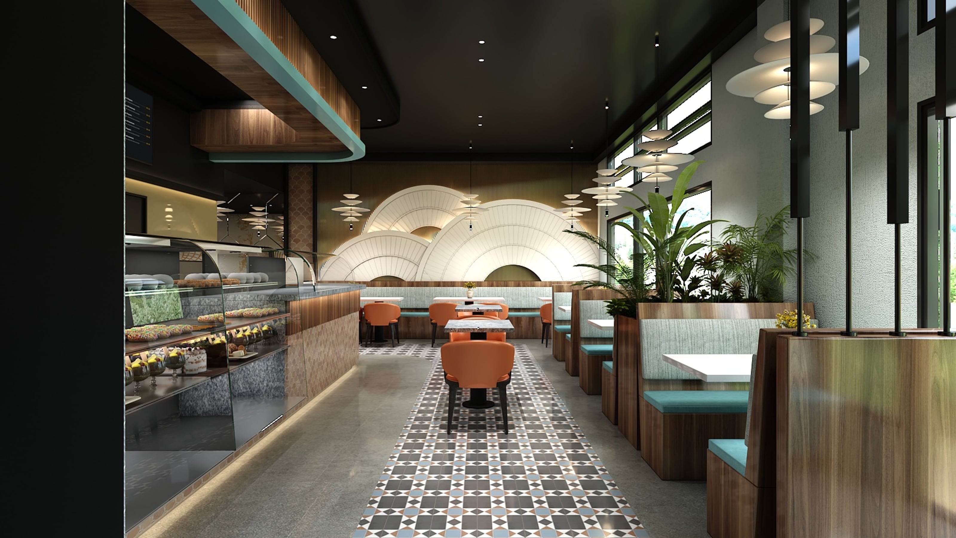 Ambarsari Kulcha Restaurant — Restaurants interior design in Brampton, ON by Theia Design Studio — photo 1