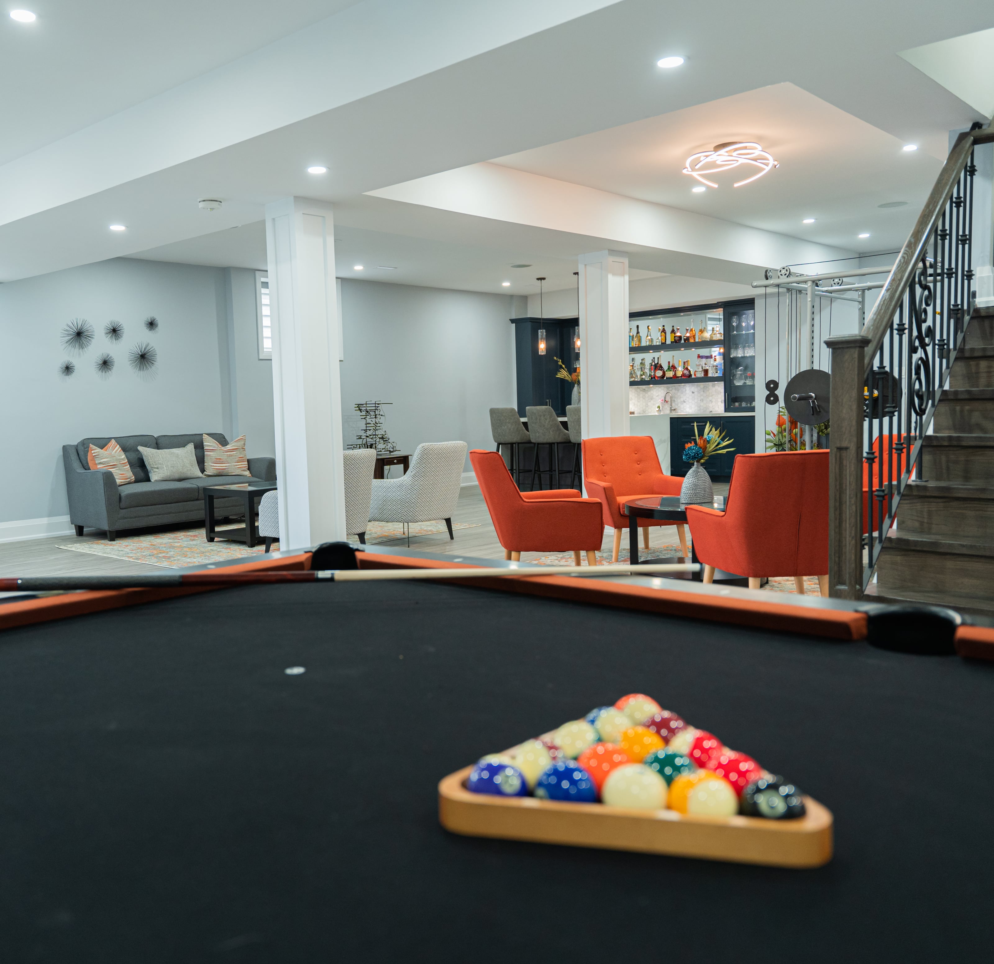 Churchville Basement — Basements interior design in Brampton, ON by Theia Design Studio — photo 6