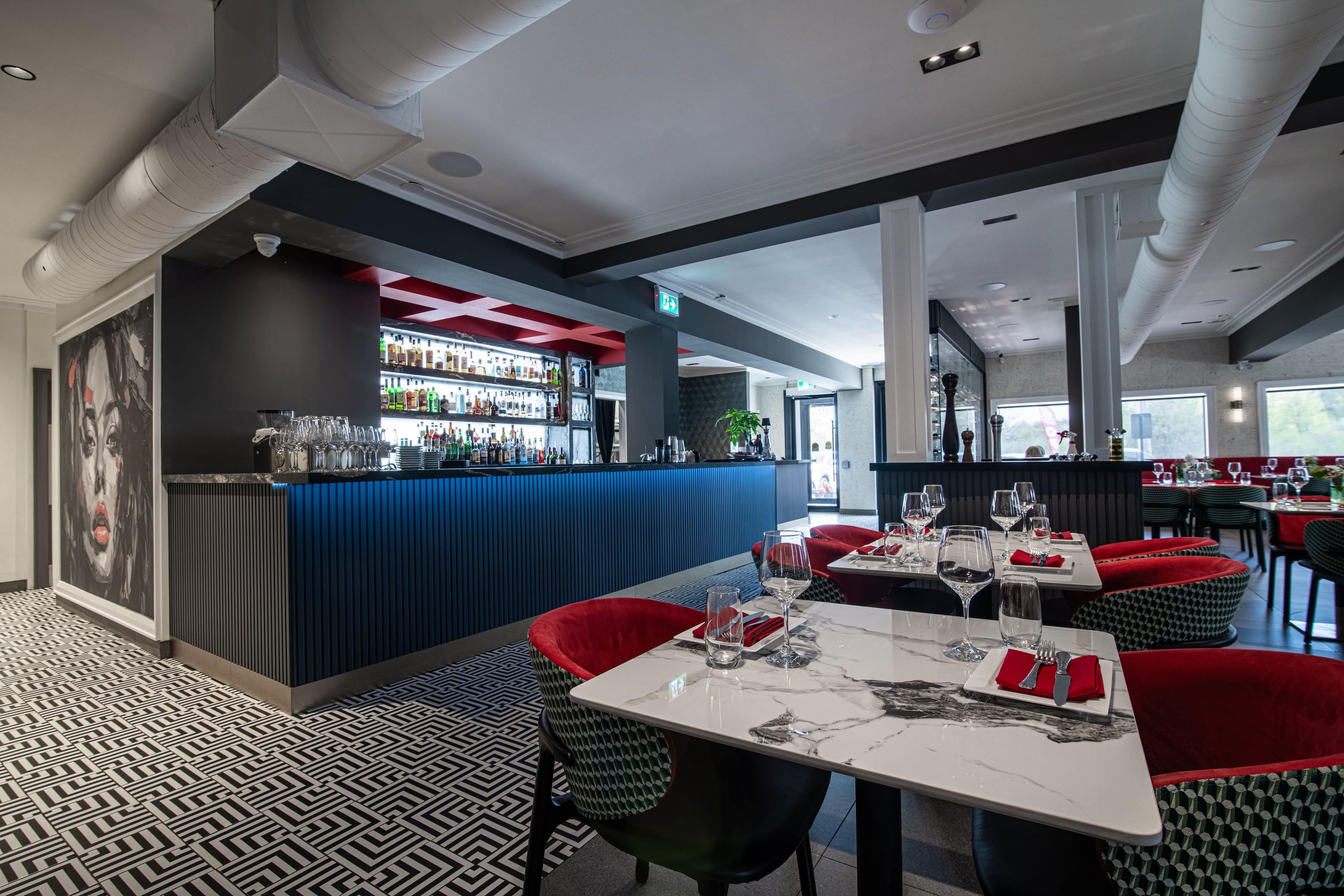 Fork On York — Restaurants interior design in Guelph, ON by Theia Design Studio — photo 14