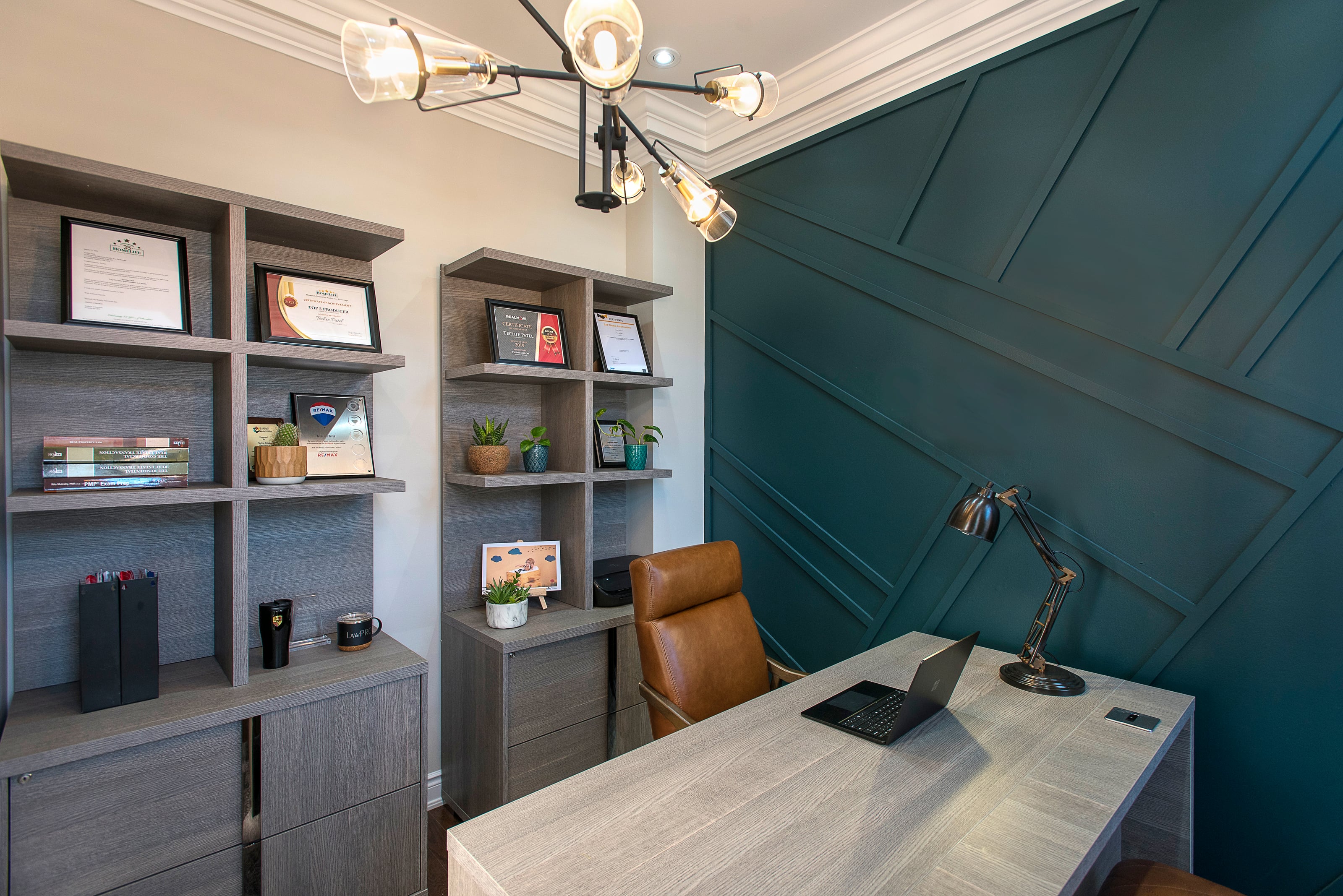 Home Office — Room Makeovers interior design in Ontario by Theia Design Studio