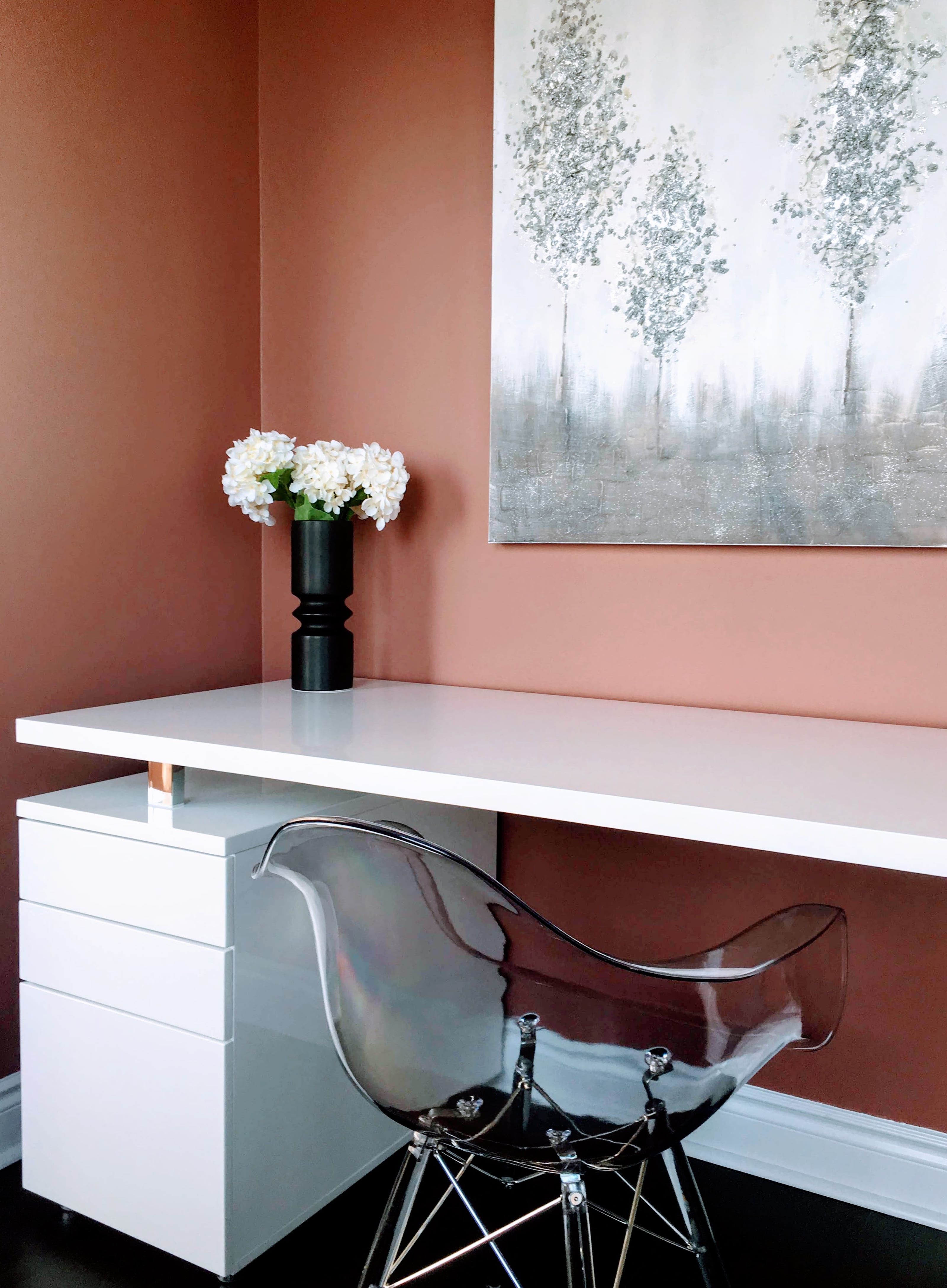 Home Office — Room Makeovers interior design in Ontario by Theia Design Studio — photo 5
