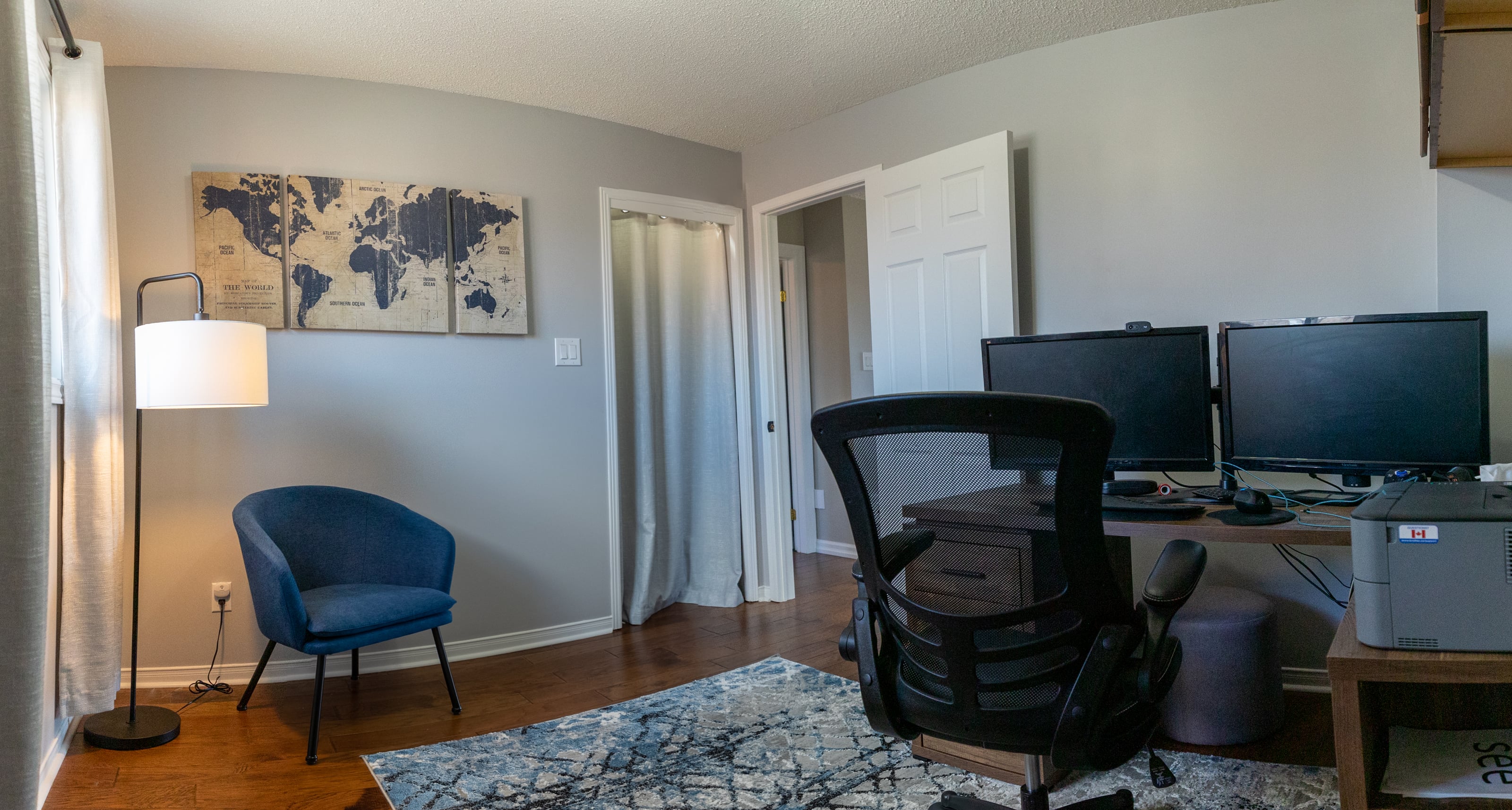 Home Office — Room Makeovers interior design in Ontario by Theia Design Studio — photo 3