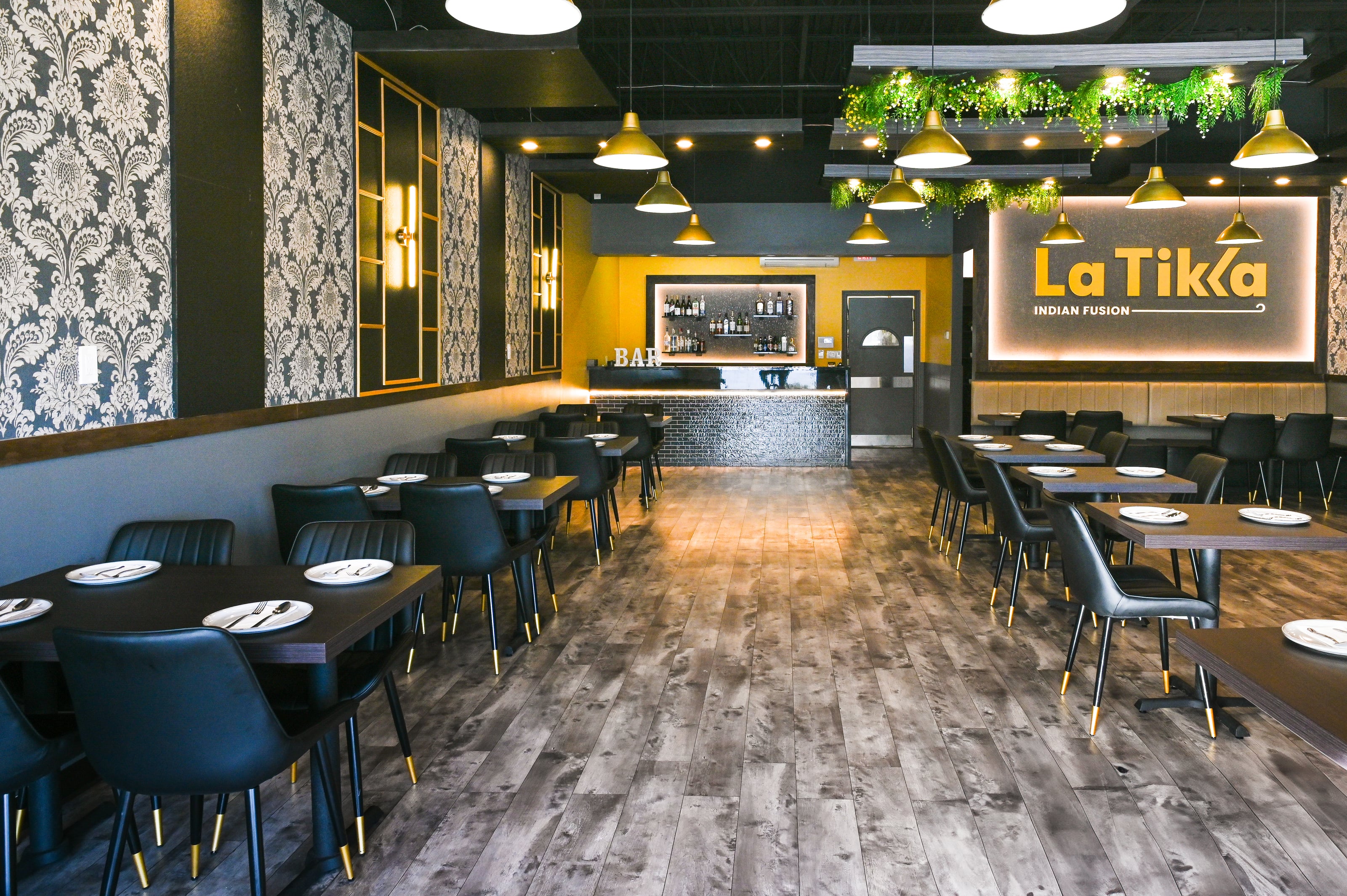 La Tikka — Restaurants interior design in Kitchener, ON by Theia Design Studio — photo 1