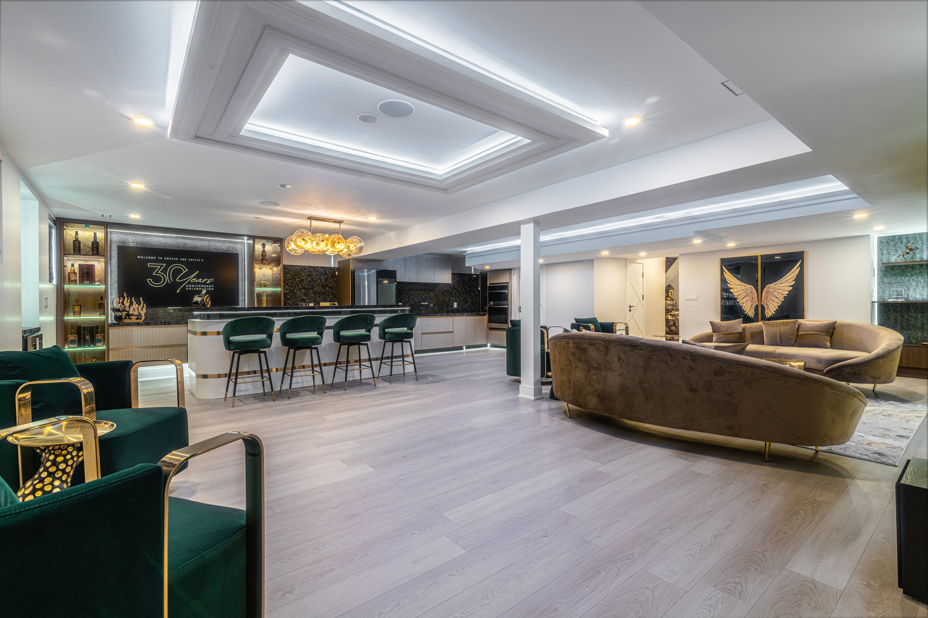 Seacliffe Basement — Basements interior design in Brampton, ON by Theia Design Studio — photo 4