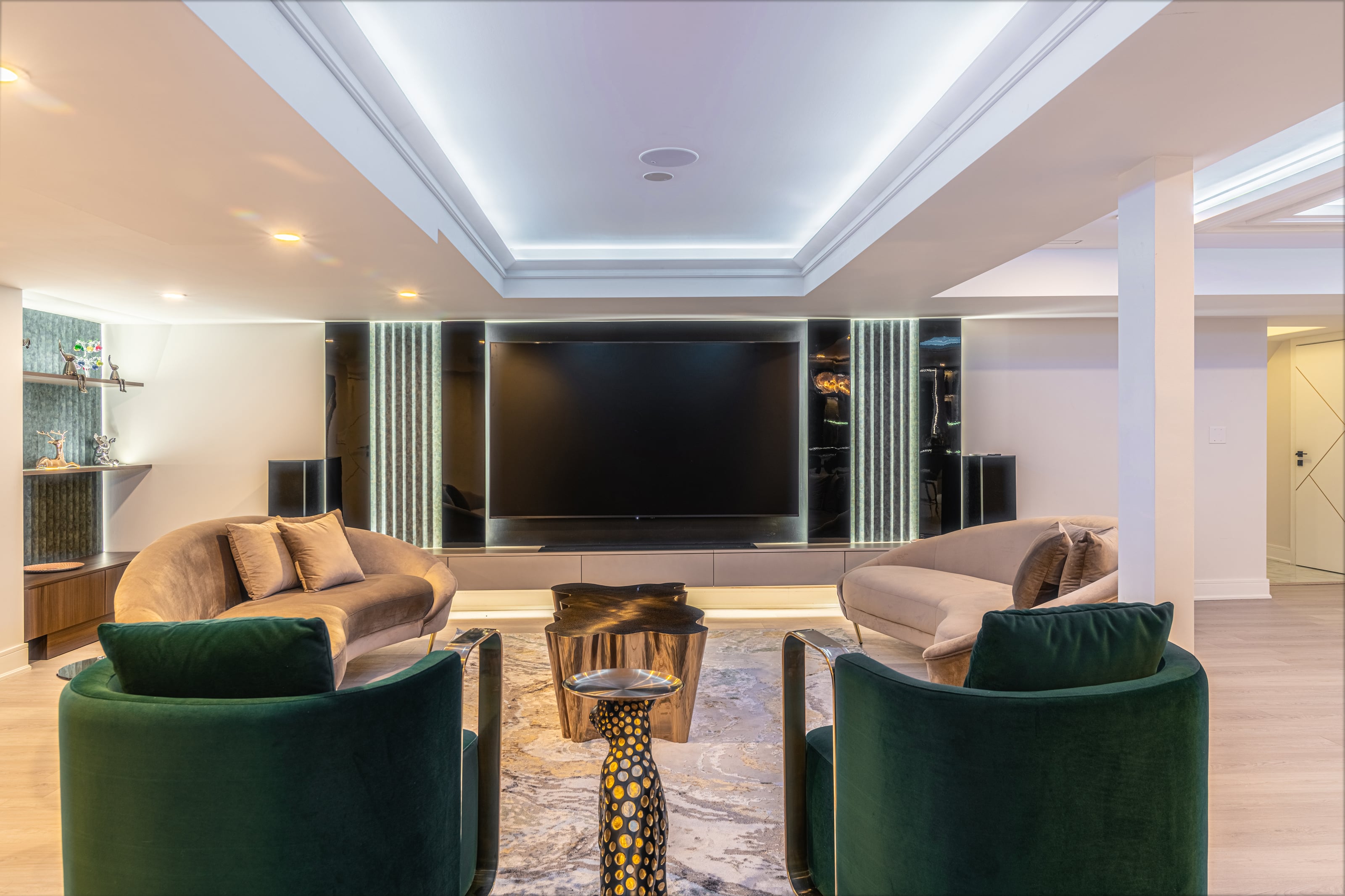 Seacliffe Basement — Basements interior design in Brampton, ON by Theia Design Studio — photo 13