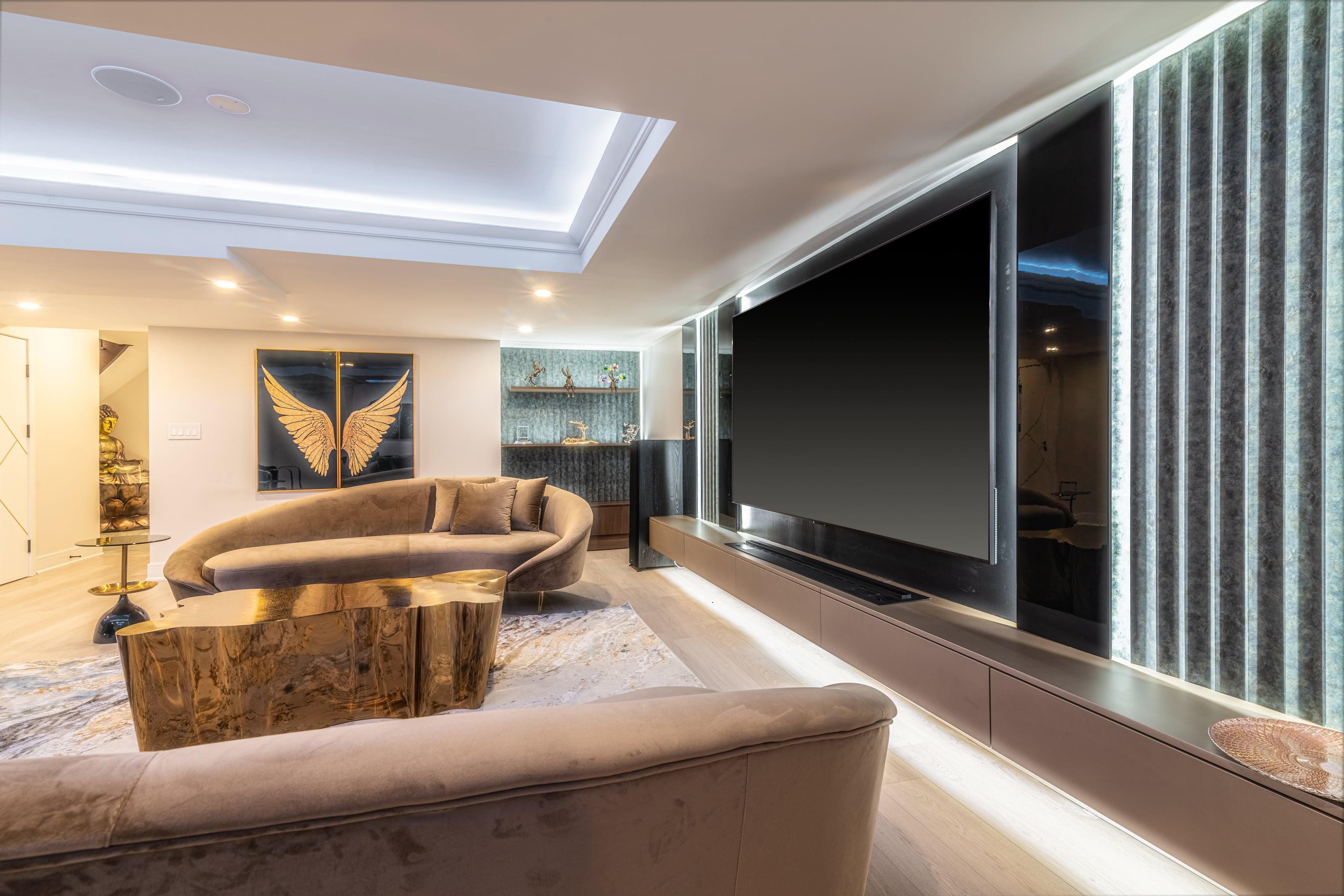 Seacliffe Basement — Basements interior design in Brampton, ON by Theia Design Studio — photo 16