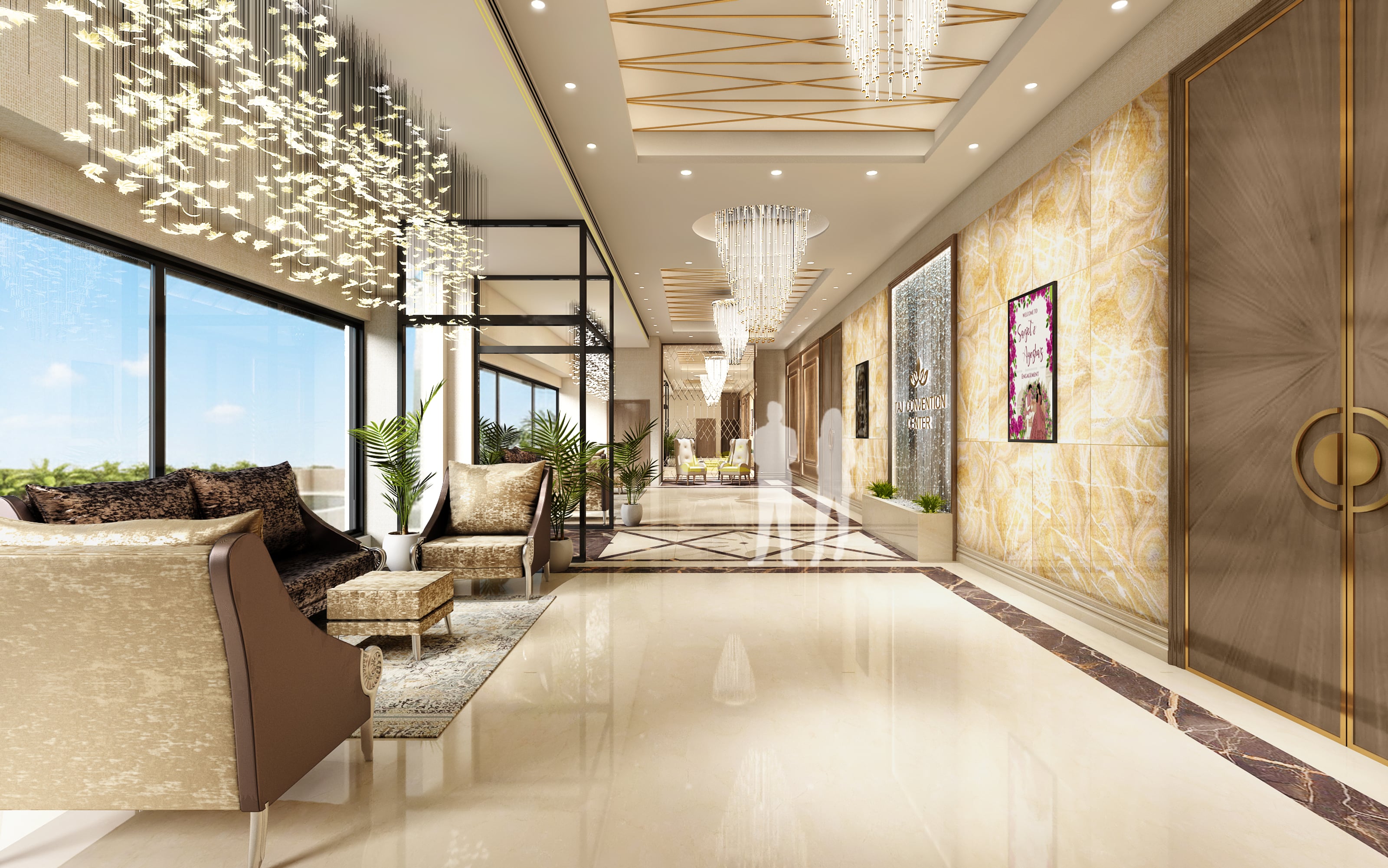 Taj Convention Centre — Convention Centers interior design in Mississauga, ON by Theia Design Studio — photo 1