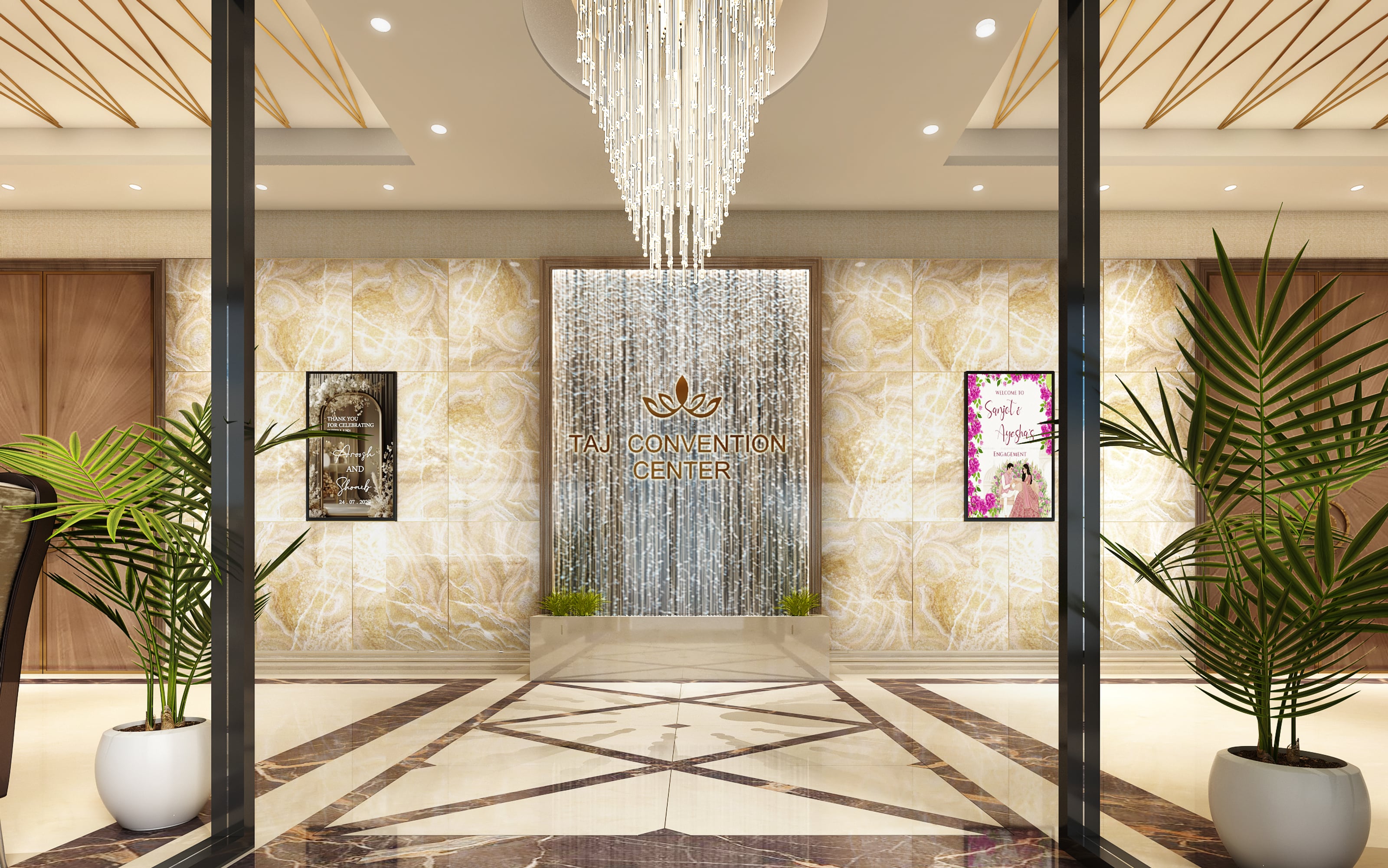 Taj Convention Centre — Convention Centers interior design in Mississauga, ON by Theia Design Studio