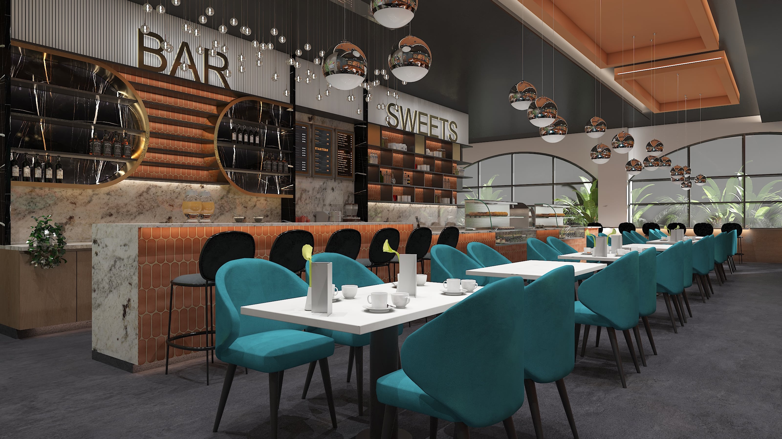 Taste of India — Restaurants interior design in Michigan, USA by Theia Design Studio — photo 1